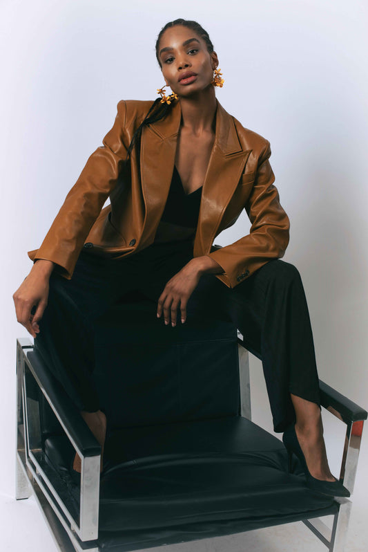 Cocoa Couture Blazer – Couture Blazer, Stylish Jacket