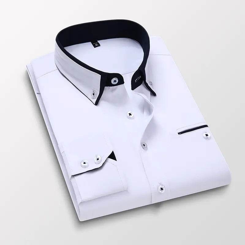 West Woods Slim Trimmed Dress Shirt - Solstik