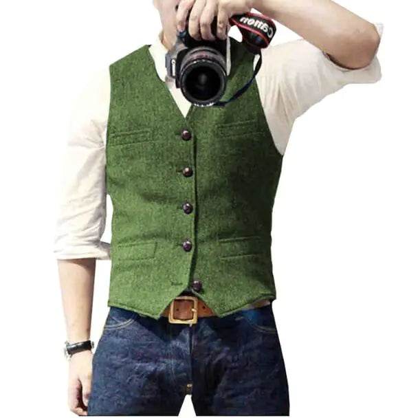 Cashmere/ Wool Blend Business/ Casual Luxury Vest - Solstik