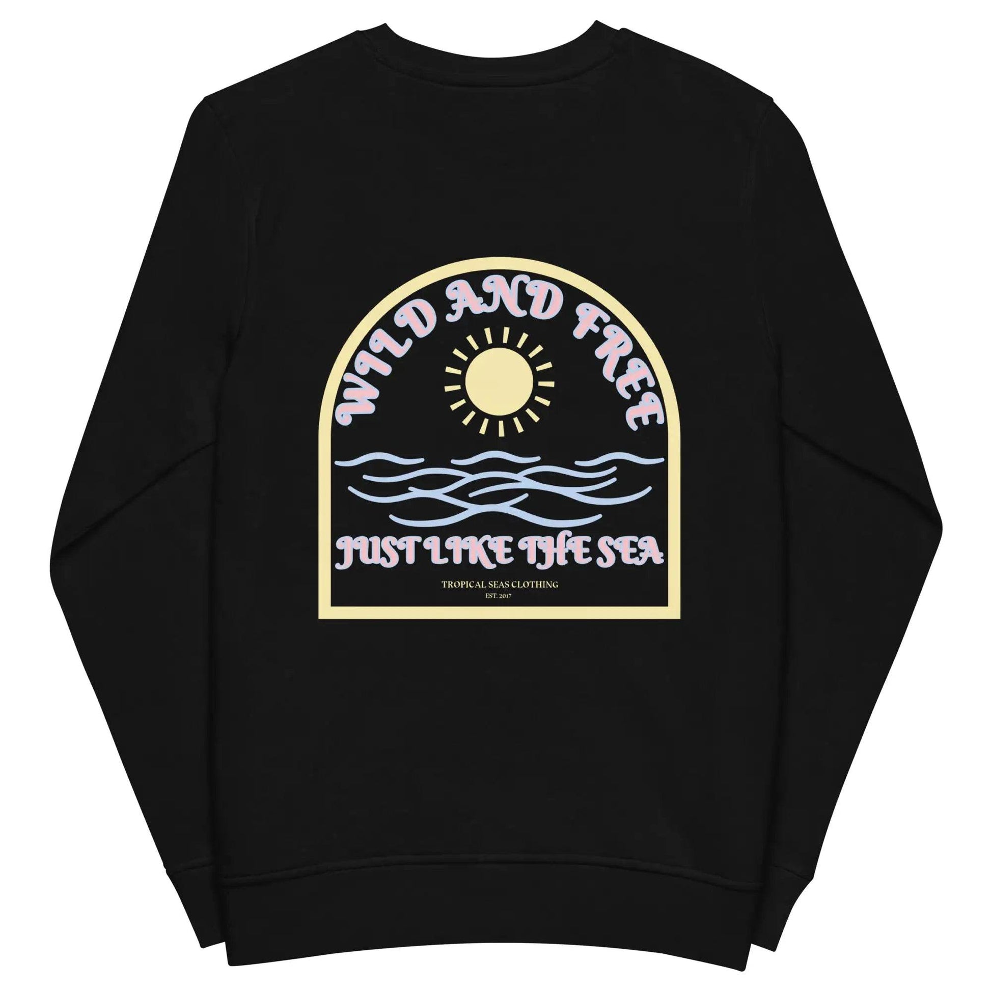 Women's Wild and Free organic sweatshirt - Solstik