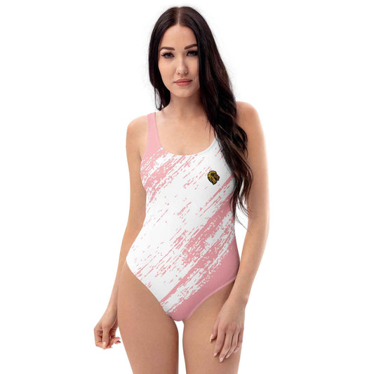 The One Pink Slash One-Piece Swimsuit