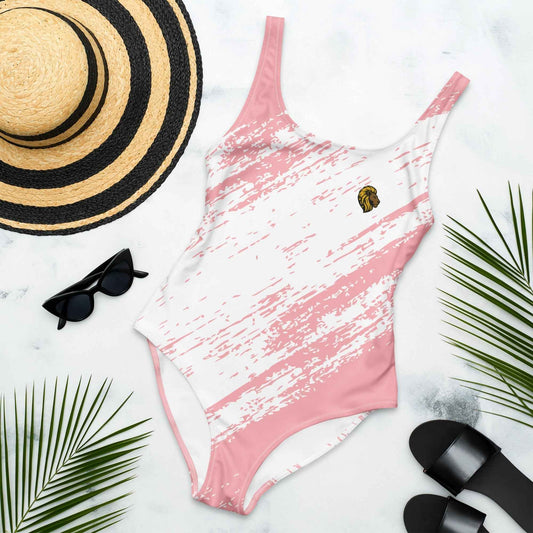 The One Pink Slash One-Piece Swimsuit