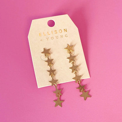 String Of Stars Earrings - Solstik
