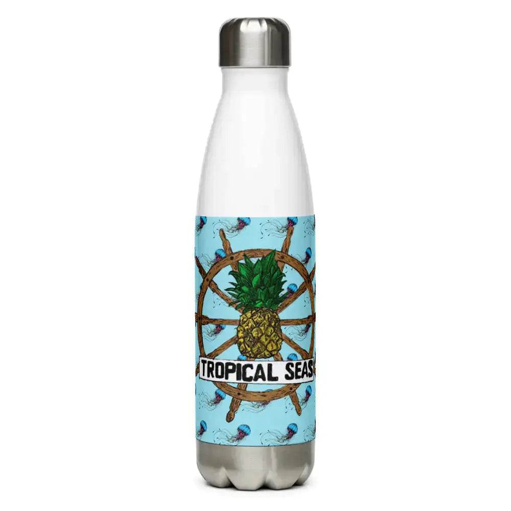 Tropical Seas Unique Designer Water Bottle - Solstik #