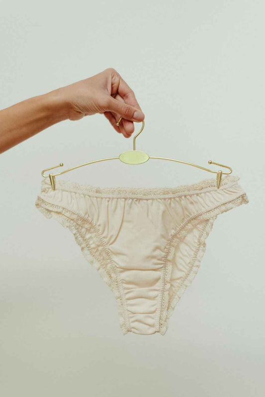 The natural frilly panties