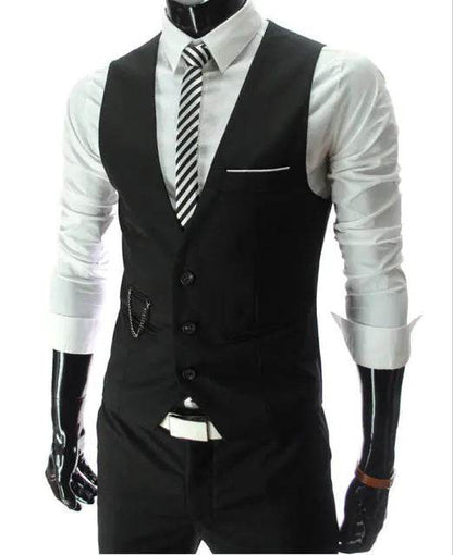 Men's Slim Fit Business Casual Vest - Solstik