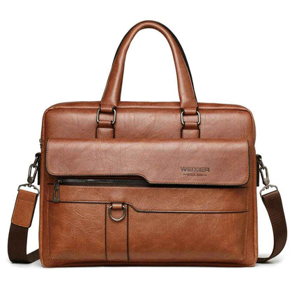 Solstik Men's Stylish Business Messenger Bag Briefcase