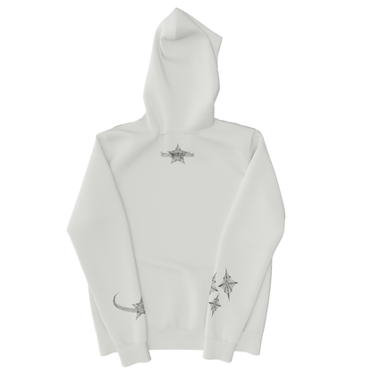 BL WEBSTAR FULL ZIP HOODIE (WHITE/BLACK)