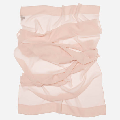 Carmen - Silk Scarf Shawl - Blush Pink - Solstik