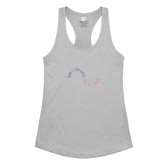 Women’s fitted racerback tank top - Solstik #