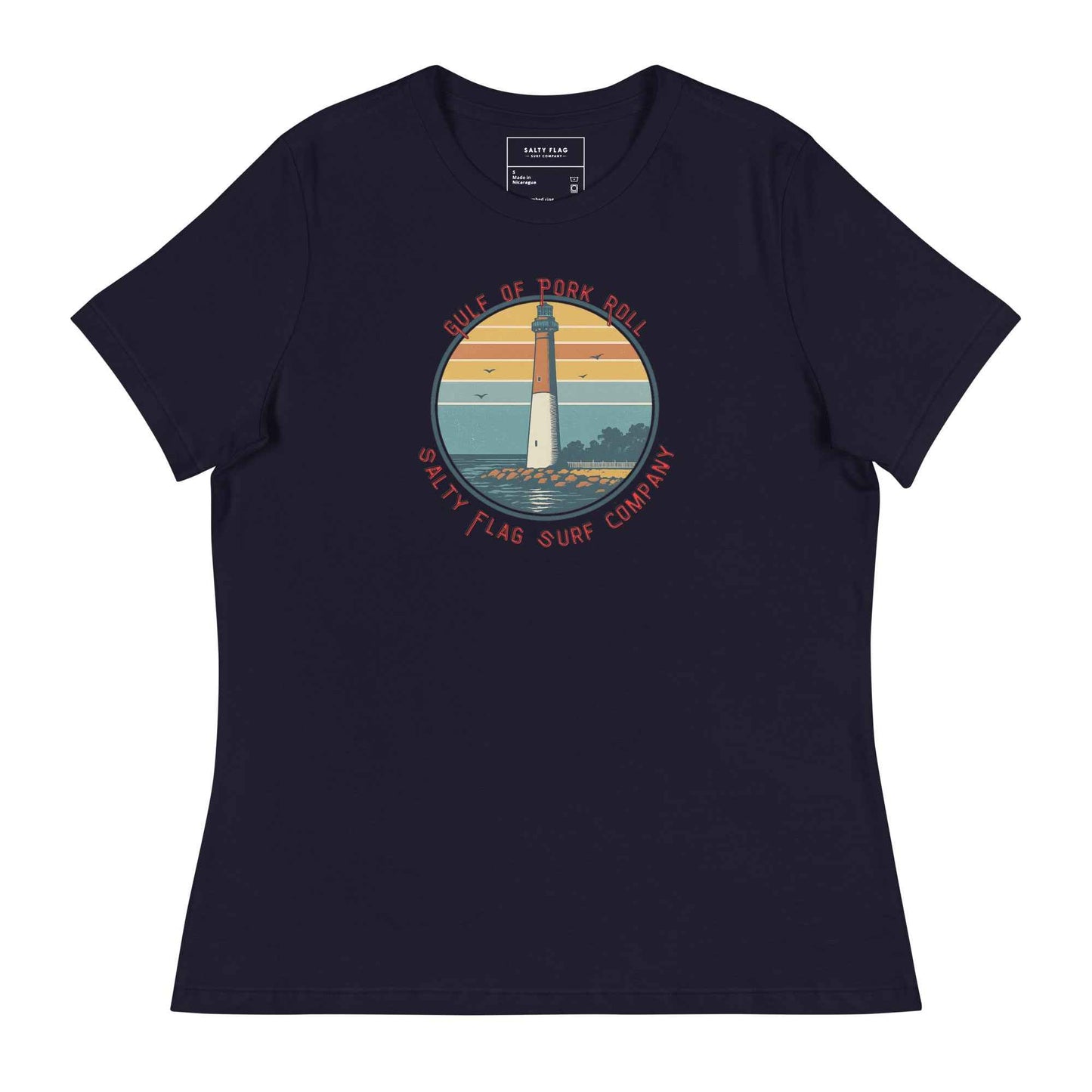 Gulf of Pork Roll Women's Relaxed T-Shirt