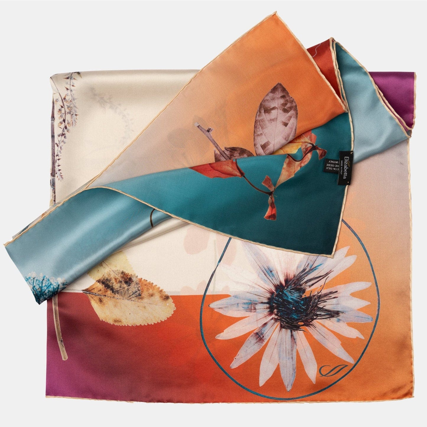 Cristina - Silk Foulard - Champagne - Solstik