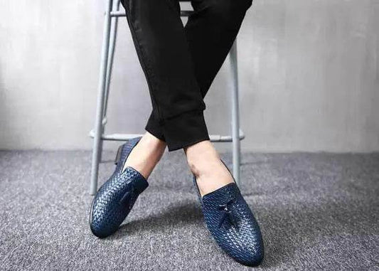 Elegant Fringed Men's Shoes - British Cut - Solstik