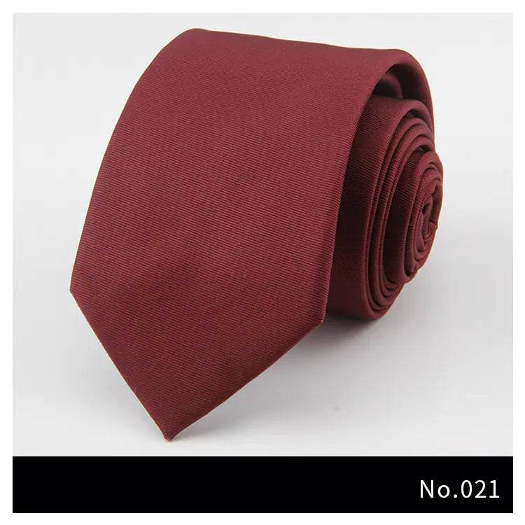 Fashionable Solid Color Tie - Solstik