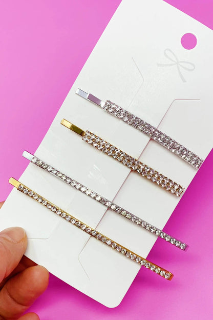 Your Shiness CZ Hair Pin Set - Solstik