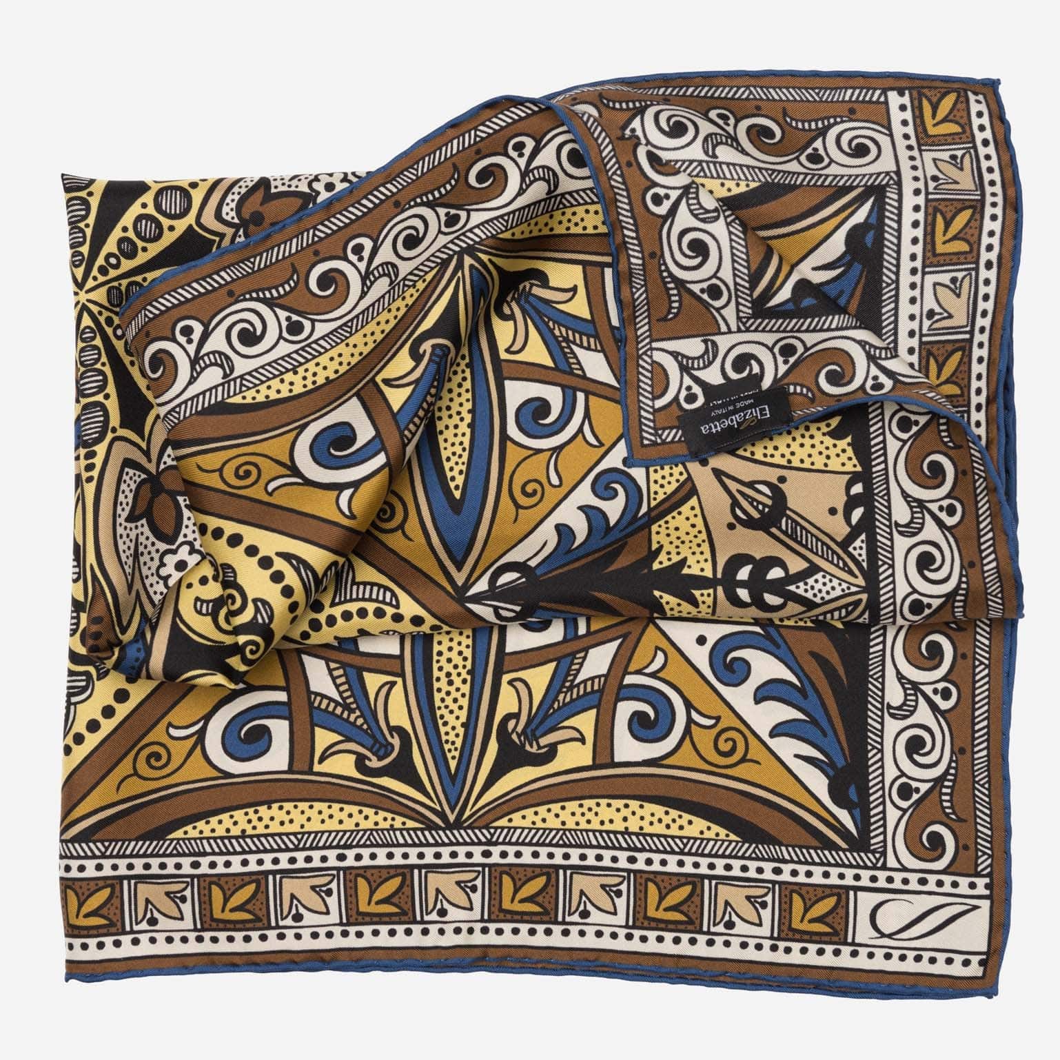 Capri - Silk Neckerchief - Yellow - Solstik