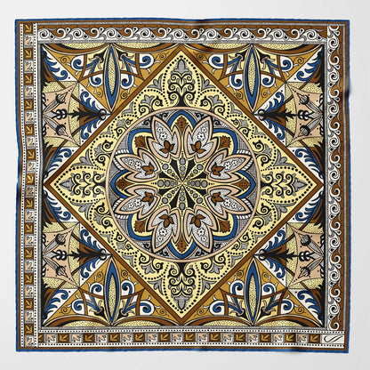 Capri - Silk Neckerchief - Yellow - Solstik
