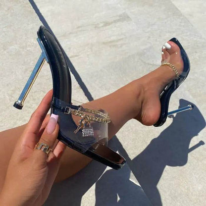 Glamour Stiletto Electro Heels - Solstik