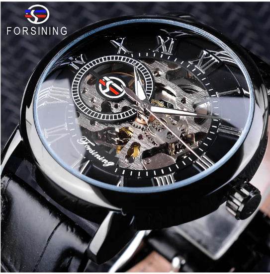 Gent's Precision Crafted Skeleton Watch - Solstik