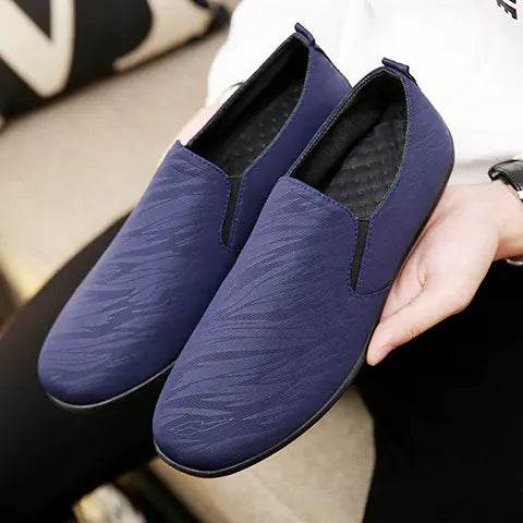 Men's Casual Spring Autumn Patterned Loafers - Solstik